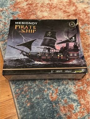 Mesiondy MY017 Pirate Ship Building Block Toy